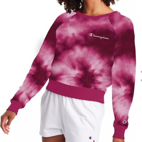 Champion Cloud Burst Fuschia Sweatshirt | Small - Picture 2 of 7